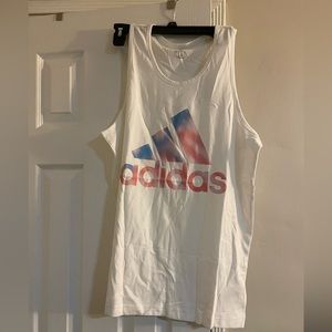 Men’s Adidas tank top - medium with tags